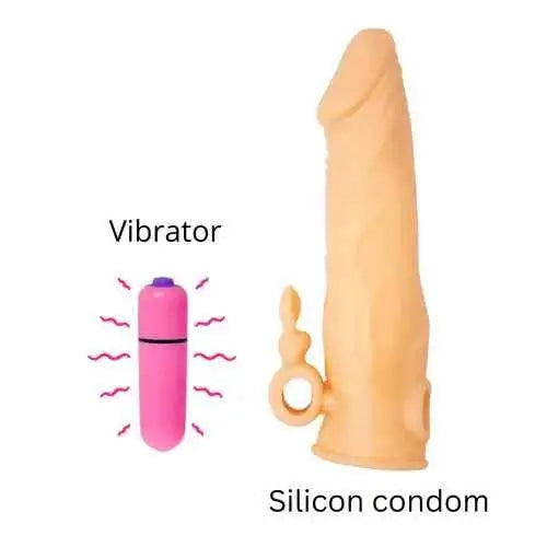 Vibrating Selicon Condom Online