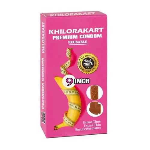 Reusable Big Jumbo condom 9Inch Sleeve