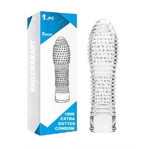 Dotted & Transparent Crystal Condom