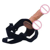 Realistic Silicone Condom With Belt