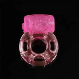 Men's Lock Fine Crystal Vibrating Ring