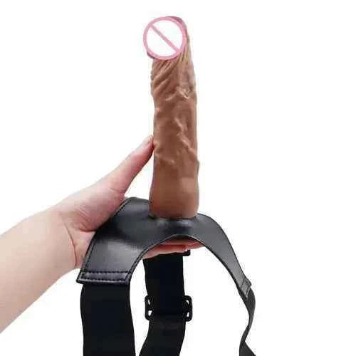 Realistic Silicone Condom With Belt