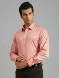 Men's Everday Regular Fit Solid Shirt Cotton Rich Pocketing