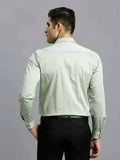 Men's Everday Regular Fit Solid Shirt Cotton Rich Pocketing