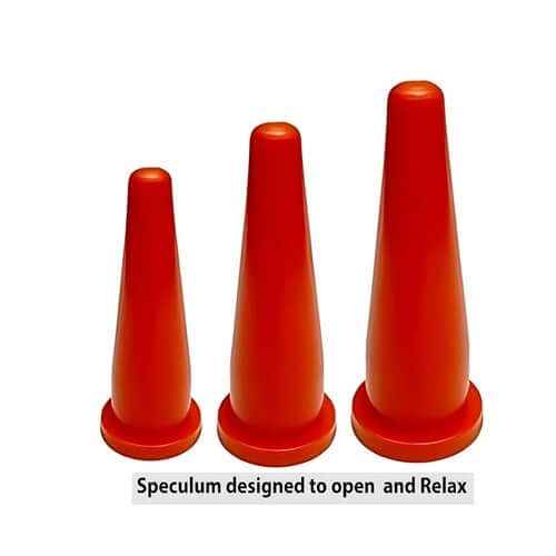 Best PVC Anal Dilator Red Color Rectal Medical Device Post-surgery anal dilator | Pack of 3