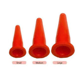 Best PVC Anal Dilator Red Color Rectal Medical Device Post-surgery anal dilator | Pack of 3