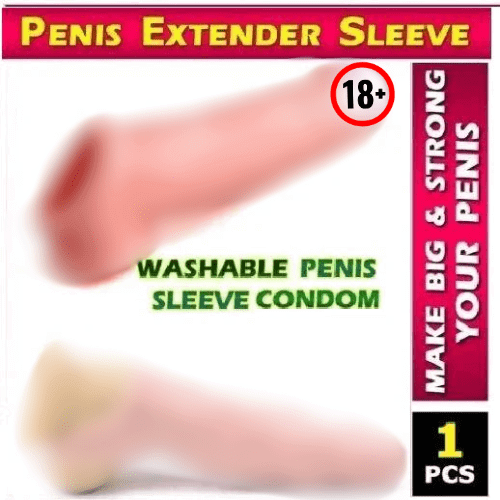 6 Inch Realistic Silicone Condom – Soft, Reusable & Comfortable