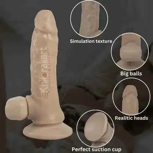 Women 7 Inch Chocolate Dildo Condom