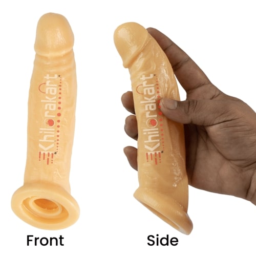 Reusable Big Jumbo condom XL Sleeve Reusable silicone Condom