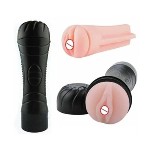 New Silicone Toy Airplane Cup Double Hole Genital Male Adult Product Masturbator