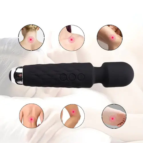 Powerful Female Vibrator Massager 20 Modes & 8 Speeds Wand Massager