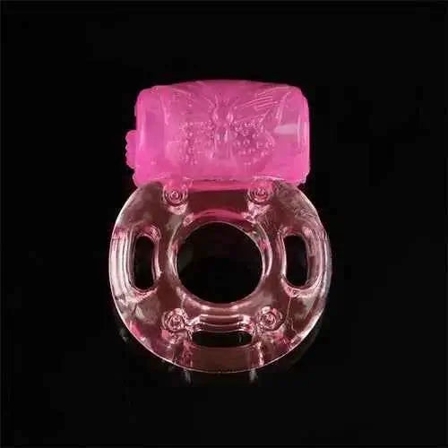 Men's Lock Fine Crystal Vibrating Ring