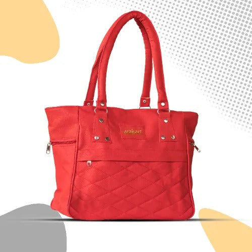 Women Red Reguler Hand-held Bag