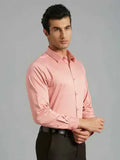 Men's Everday Regular Fit Solid Shirt Cotton Rich Pocketing