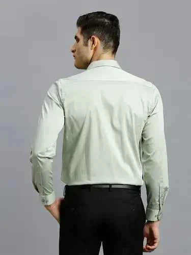 Men's Everday Regular Fit Solid Shirt Cotton Rich Pocketing