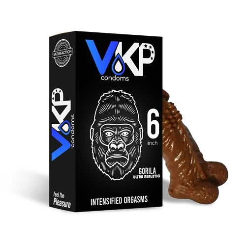 VKP JCB Gorilla Reusable Condom 5.5 Inch