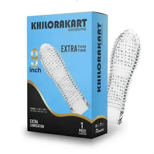 6 ich Silicon Condom  – Extra Pleasure & Comfort