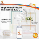 Power pumping Breast Pump - Manual transparent