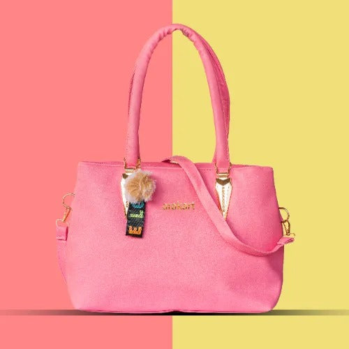 Women Pink Hand-held Bag